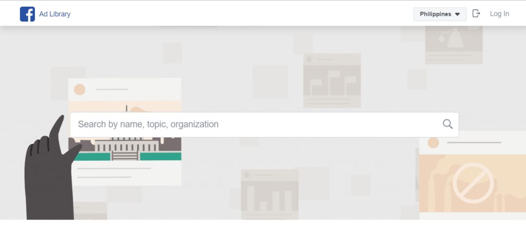 Facebook ad library